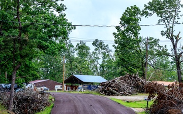 Tornado Damage in Reynolds County, Missouri