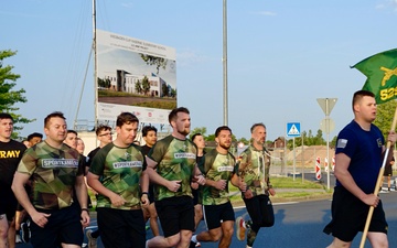 USAG Wiesbaden honors Army’s 250th anniversary with post run