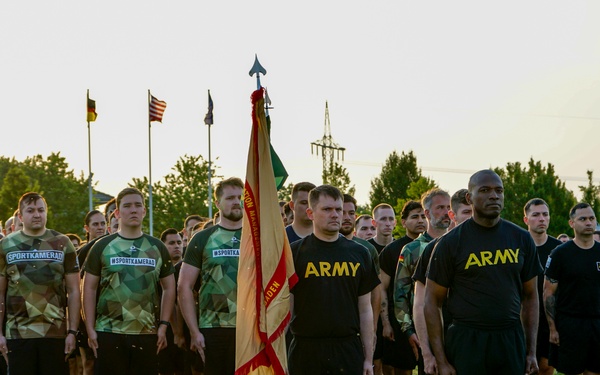 USAG Wiesbaden honors Army’s 250th anniversary with post run