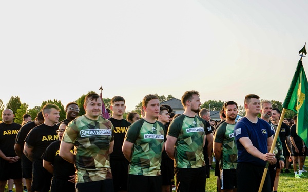 USAG Wiesbaden honors Army’s 250th anniversary with post run