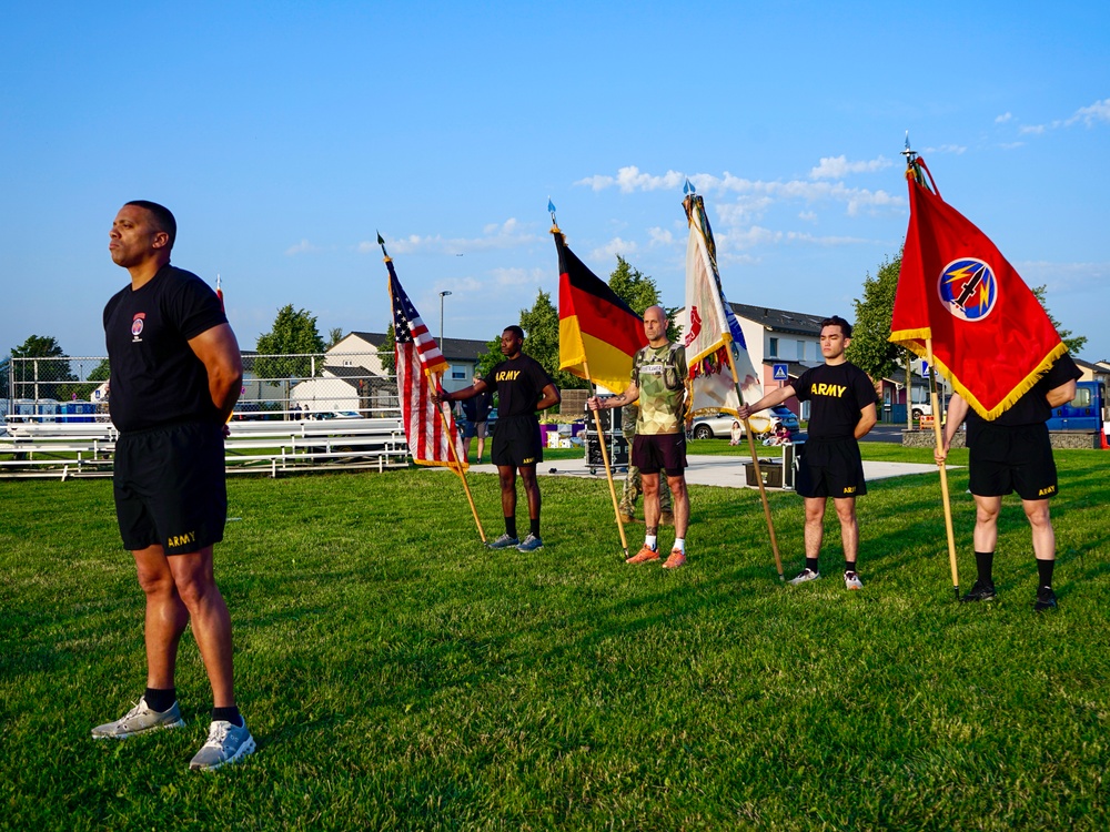 USAG Wiesbaden honors Army’s 250th anniversary with post run