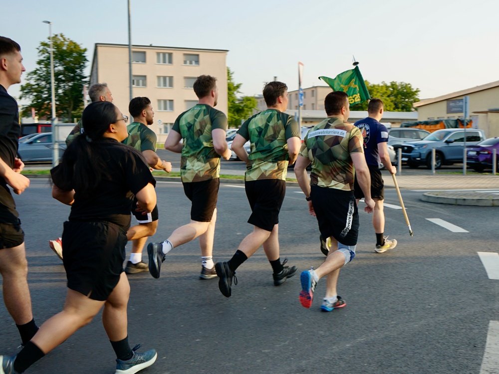 USAG Wiesbaden honors Army’s 250th anniversary with post run