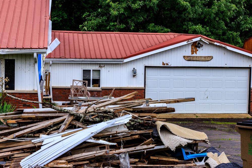 Tornado Damage in Reynolds County, Missouri