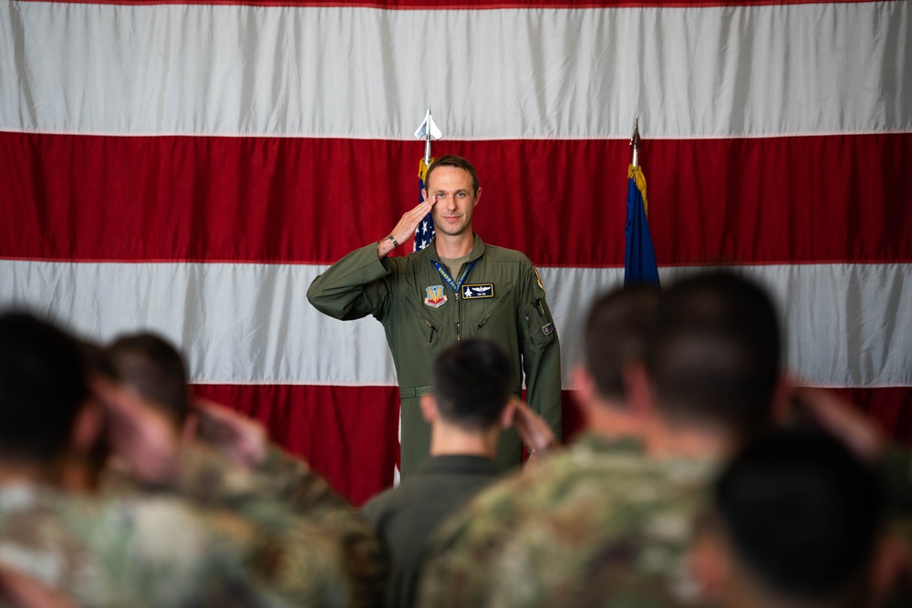 86th Fighter Weapons Squadron Change of Command 2025