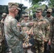 Chief of Staff of the Army visits Soldiers preparing for the 250th Army Birthday Parade