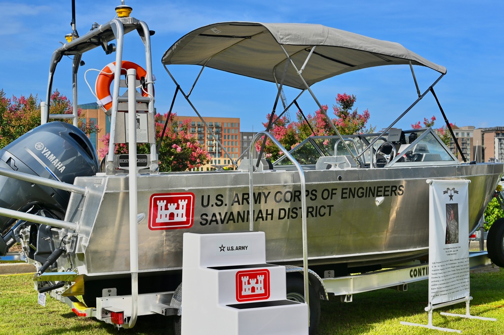 Vessel dedicated to fallen Soldier
