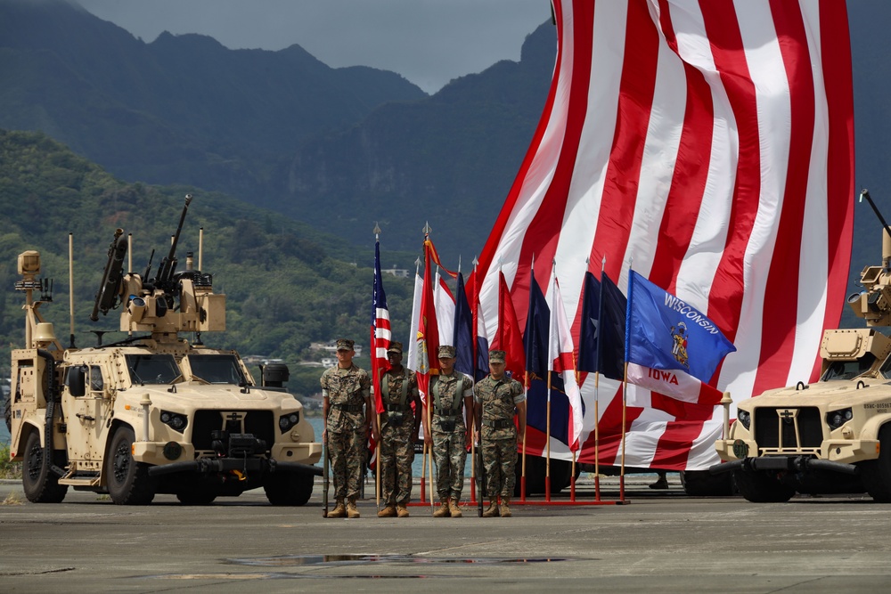 1st LAAD Change of Command Ceremony
