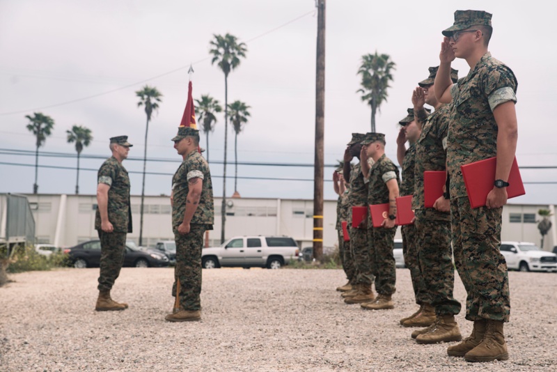 15th MEU Awards Marines for Their Contributions to the Unit