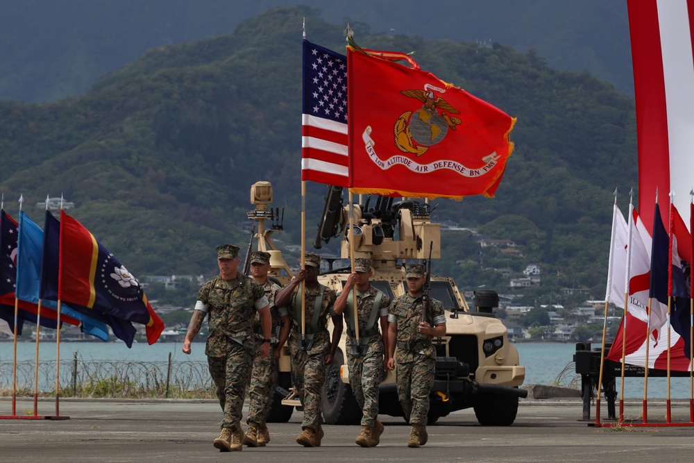 1st LAAD Change of Command Ceremony