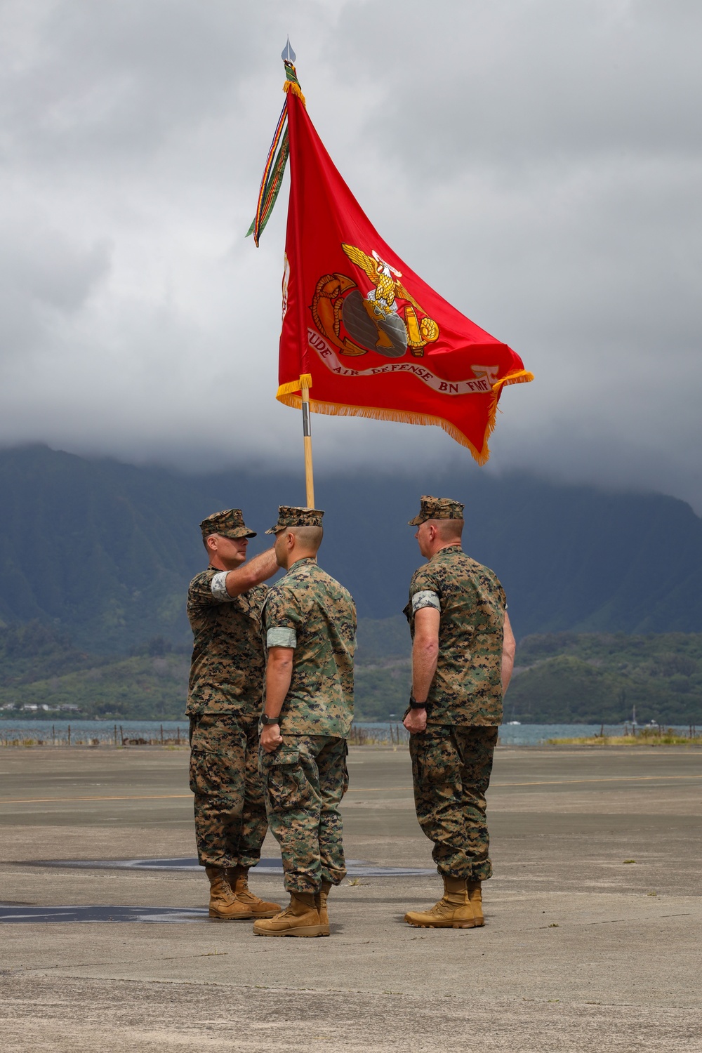 1st LAAD Change of Command Ceremony