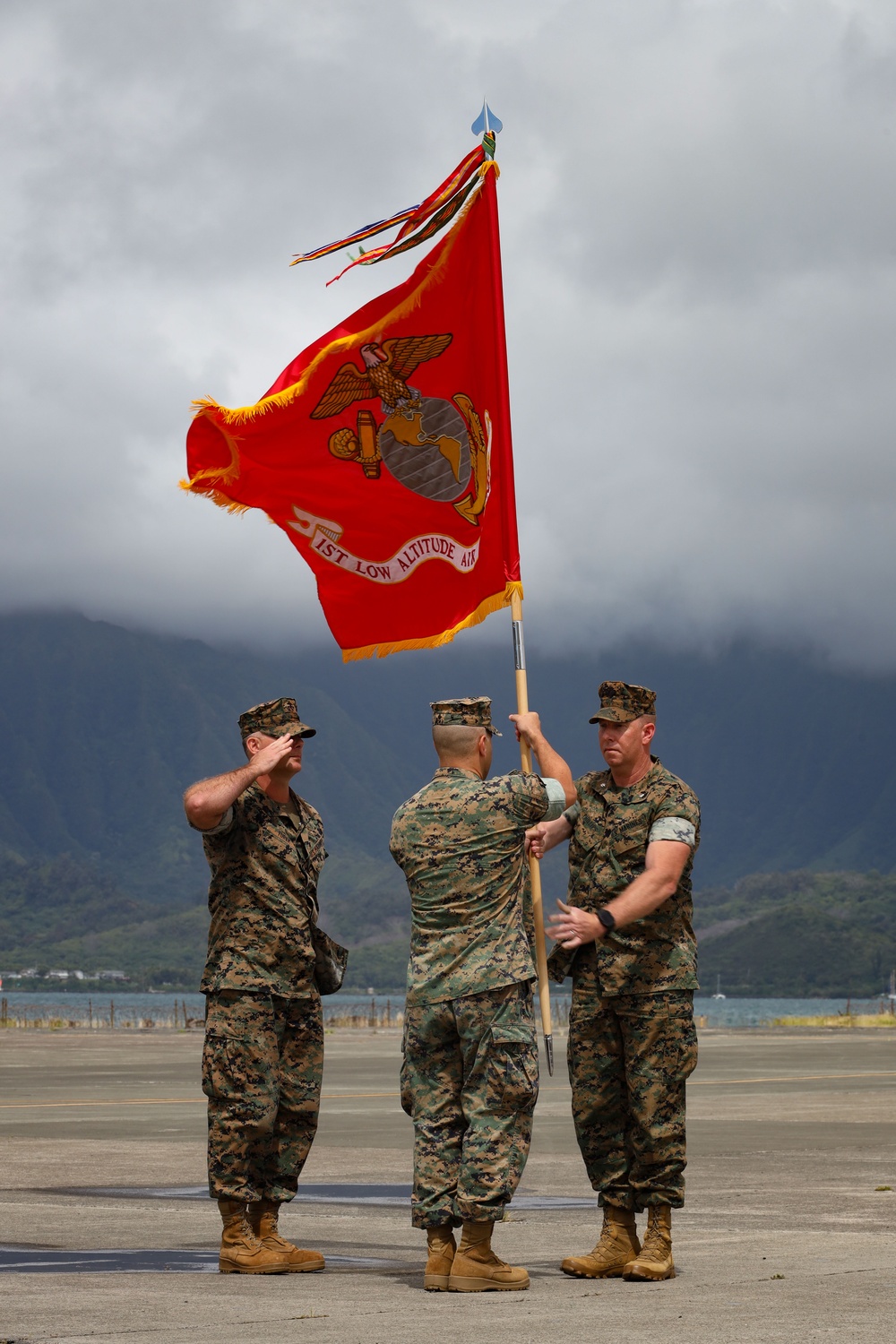1st LAAD Change of Command Ceremony