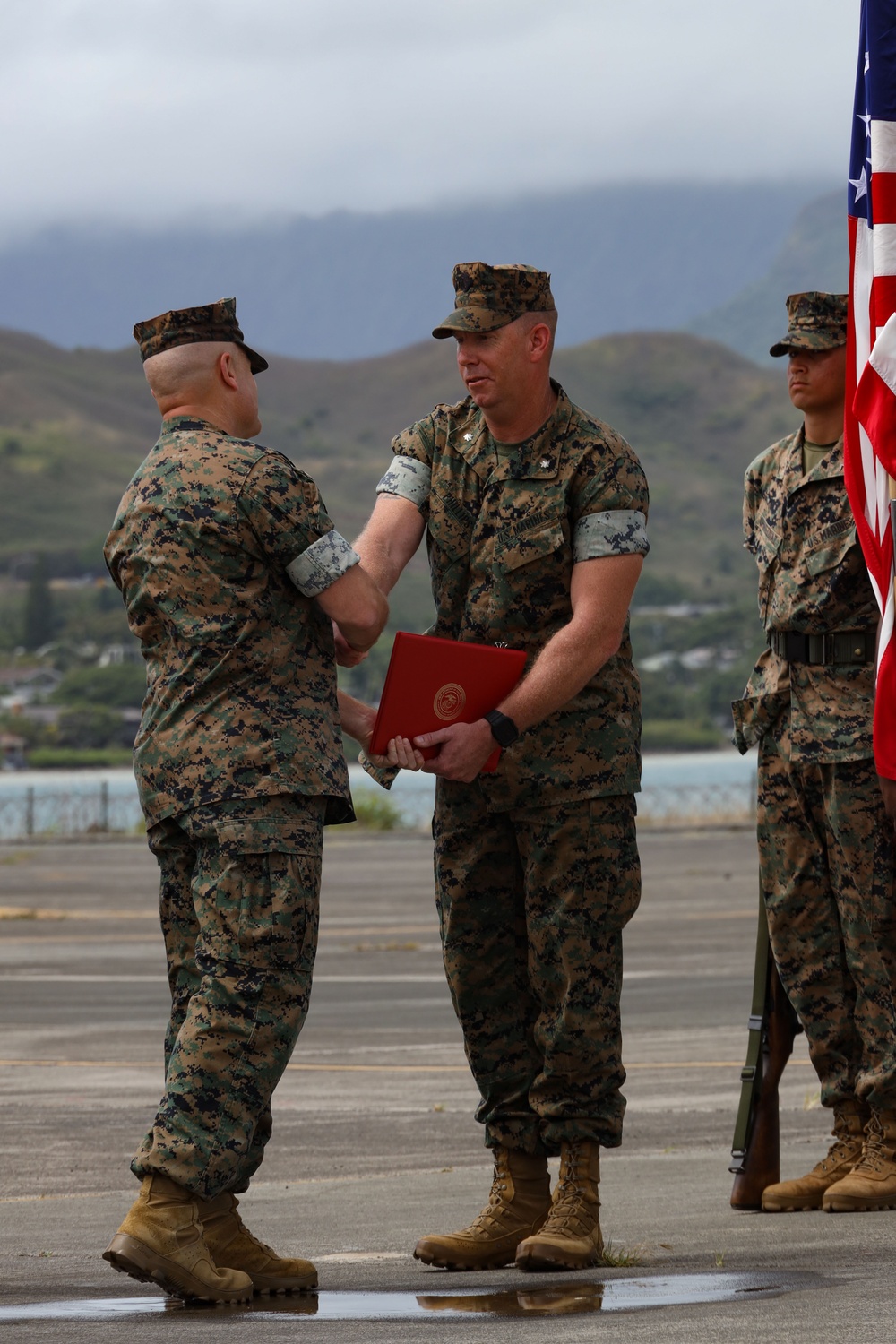 1st LAAD Change of Command Ceremony