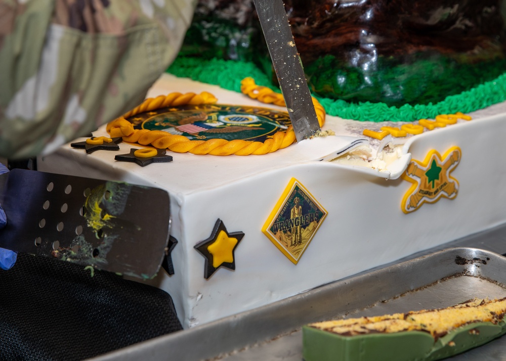 Army 250th Birthday Cake Cutting