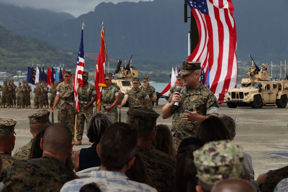 1st LAAD Change of Command Ceremony