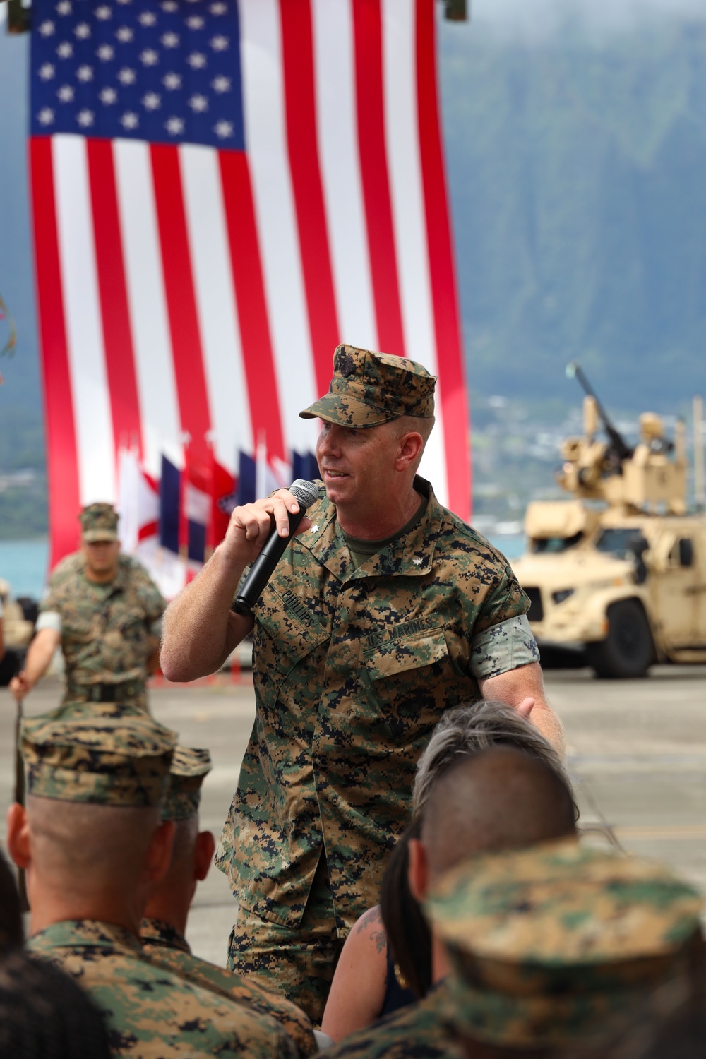 1st LAAD Change of Command Ceremony