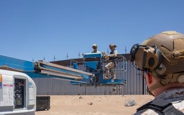 Task Force Sapper certifies Army engineers in boom operations at southern border