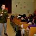 Soldiers and Army musicians celebrate Army 250th Birthday with students