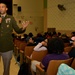 Soldiers and Army musicians celebrate Army 250th Birthday with students