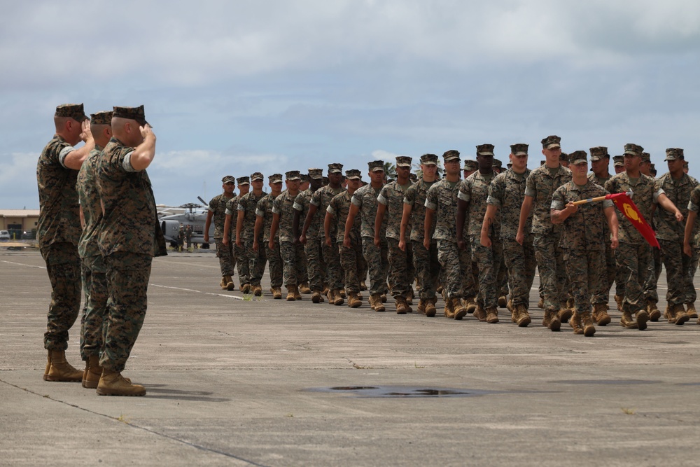1st LAAD Change of Command Ceremony