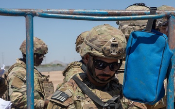U.S. Marines Conduct Mobile Elevated Work Platform Training for U.S. Soldiers