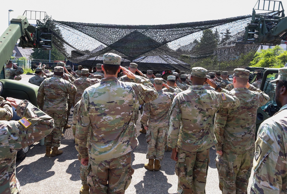 HHC, 16th STB, 16th Sustainment Brigade Change of Command Ceremony