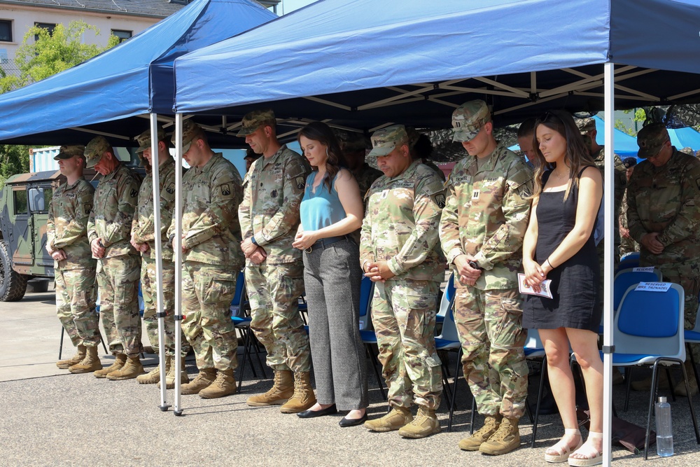 HHC, 16th STB, 16th Sustainment Brigade Conducts Change of Command Ceremony