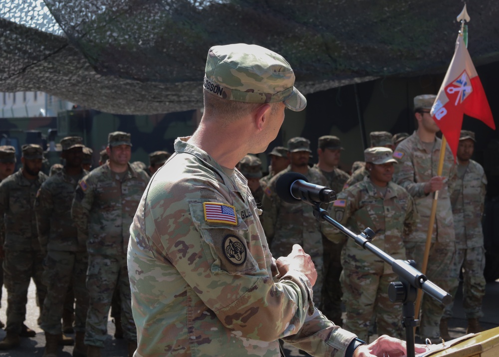 HHC, 16th STB, 16th Sustainment Brigade Change of Command Ceremony