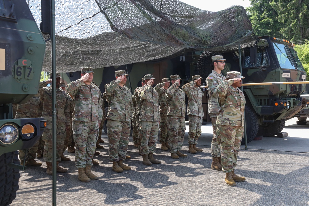 HHC, 16th STB, 16th Sustainment Brigade Change of Command Ceremony
