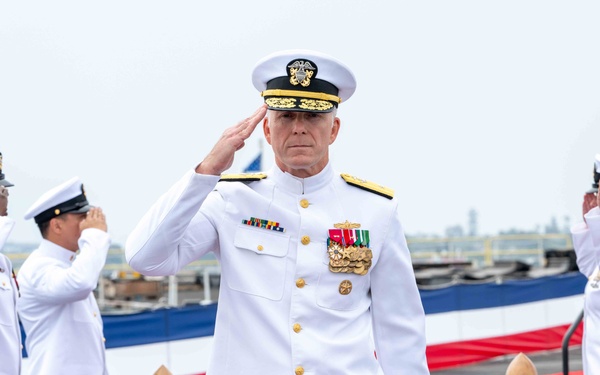 Carrier Strike Group 9 Holds Change of Command