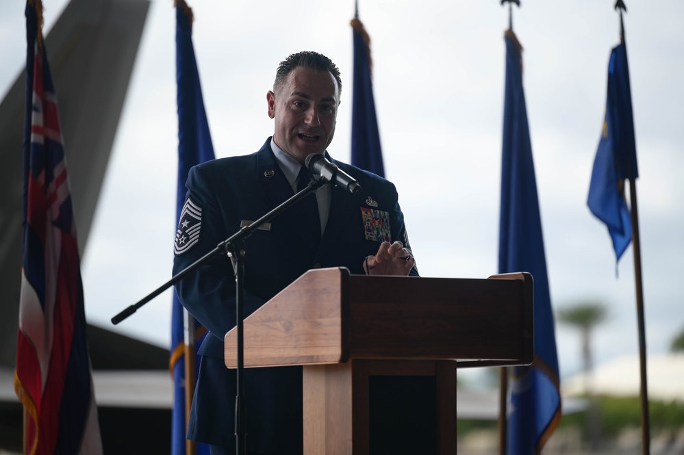 15th Wing change of responsibility ceremony