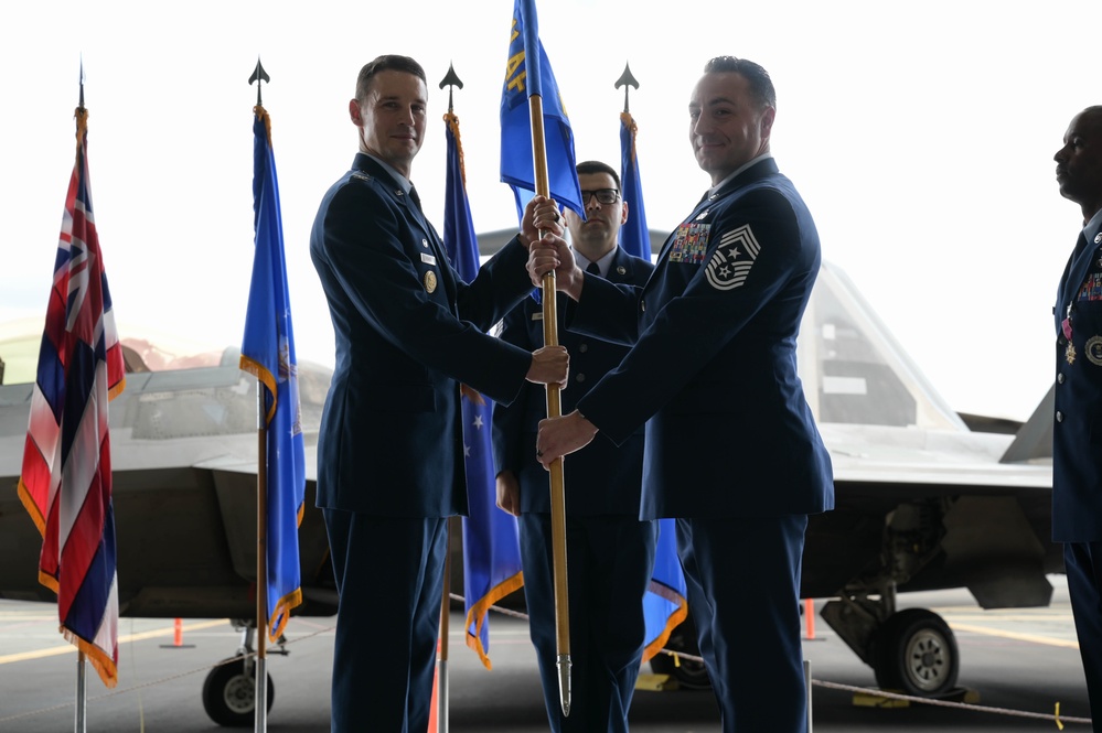 15th Wing change of responsibility ceremony
