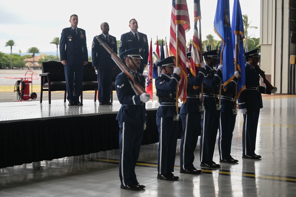 15th Wing change of responsibility ceremony