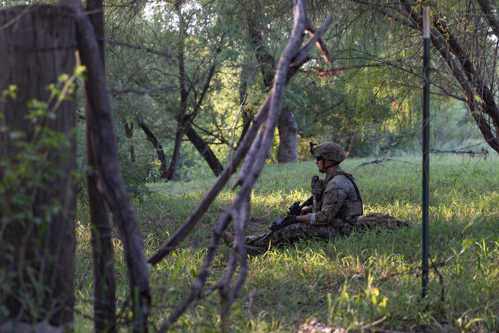 1-41 Infantry Regiment supports southern border mission in Rio Grande City