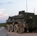 1-41 Infantry Regiment use Stryker armored vehicles to help support southern border mission