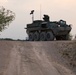 1-41 Infantry Regiment use Stryker armored vehicles to help support southern border mission