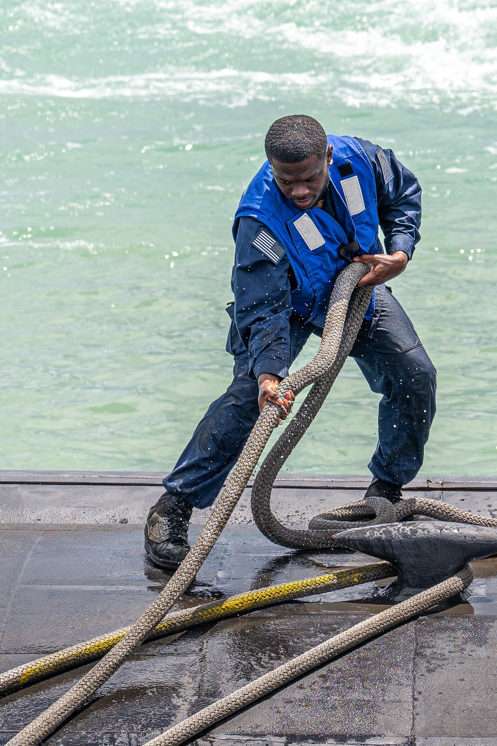 USS Annapolis (SSN 760) returns to Naval Base Guam