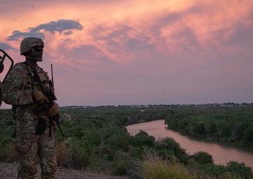 1-41 Infantry Regiment deploys Strykers to support U.S. Border Patrol in Rio Grande City