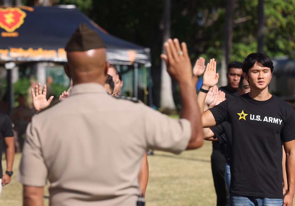 Future Soldiers Take Oath