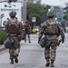 California National Guard Soldiers provide protection for federal law enforcement in federal operation