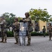 California National Guard Soldiers provide protection for federal law enforcement in federal operation