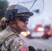 California National Guard Soldiers provide protection for federal law enforcement in federal operation