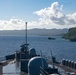 U.S. 7th Fleet flagship USS Blue Ridge (LCC 19) arrives in Naval Base Guam