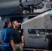 Father and Daughter Reunited Aboard the USS Nimitz