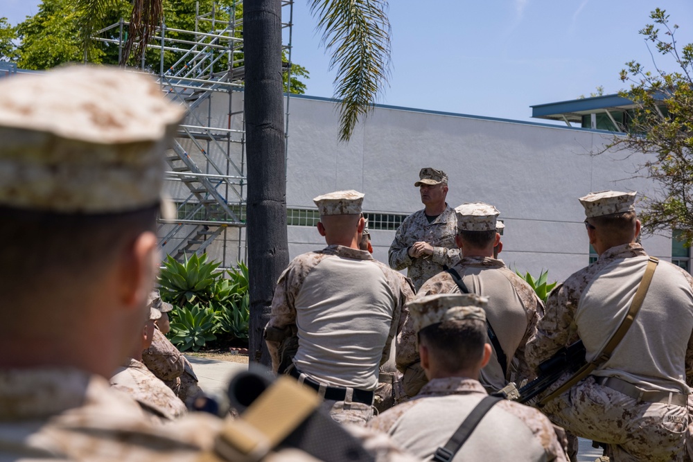 MARFORNORTH deputy commander visits Marines supporting Task Force 51