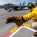 George Washington Conducts Flight Operations