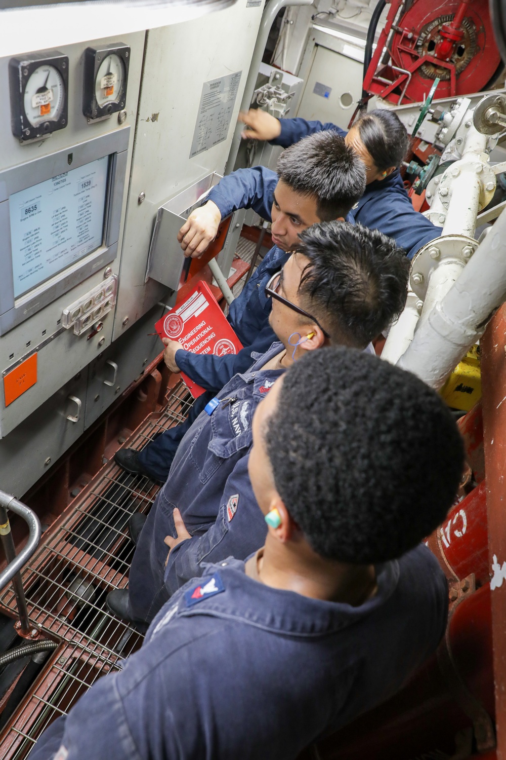 USS Princeton conducts operations in the U.S. Central Command area of responsibility as part of the Carl Vinson Carrier Strike Group