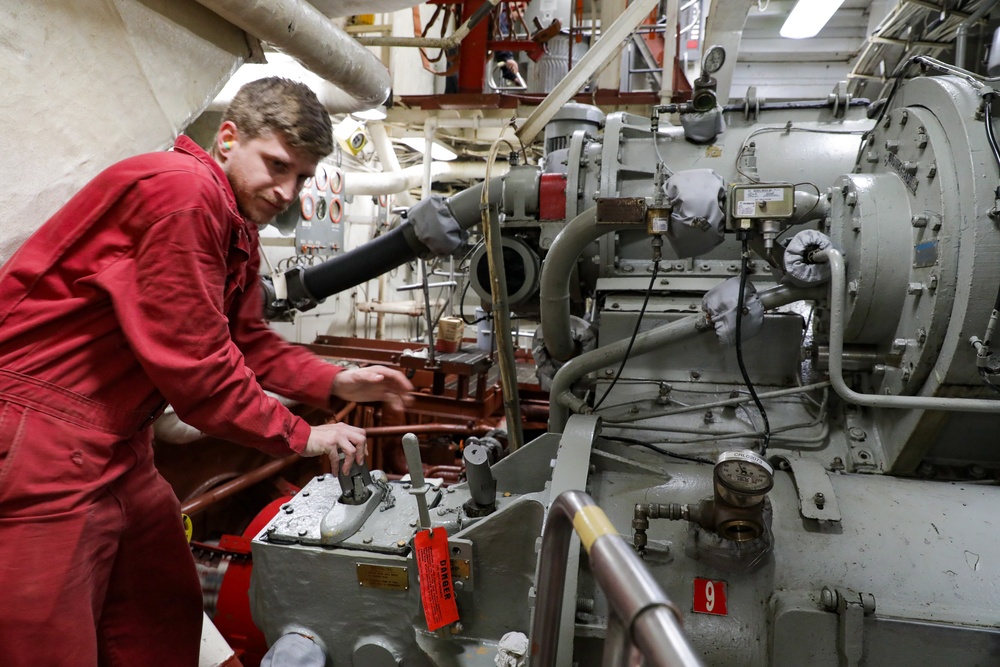 USS Princeton conducts operations in the U.S. Central Command area of responsibility as part of the Carl Vinson Carrier Strike Group