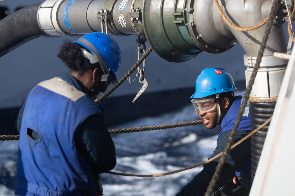 Curtis Wilbur Conduct Underway Replenishment