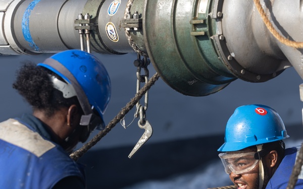 Curtis Wilbur Conduct Underway Replenishment