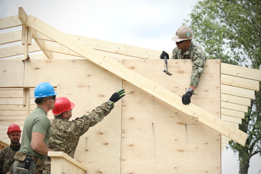 U.S. and Latvian Forces Expand Camp Capability in Skrunda - BALTOPS25